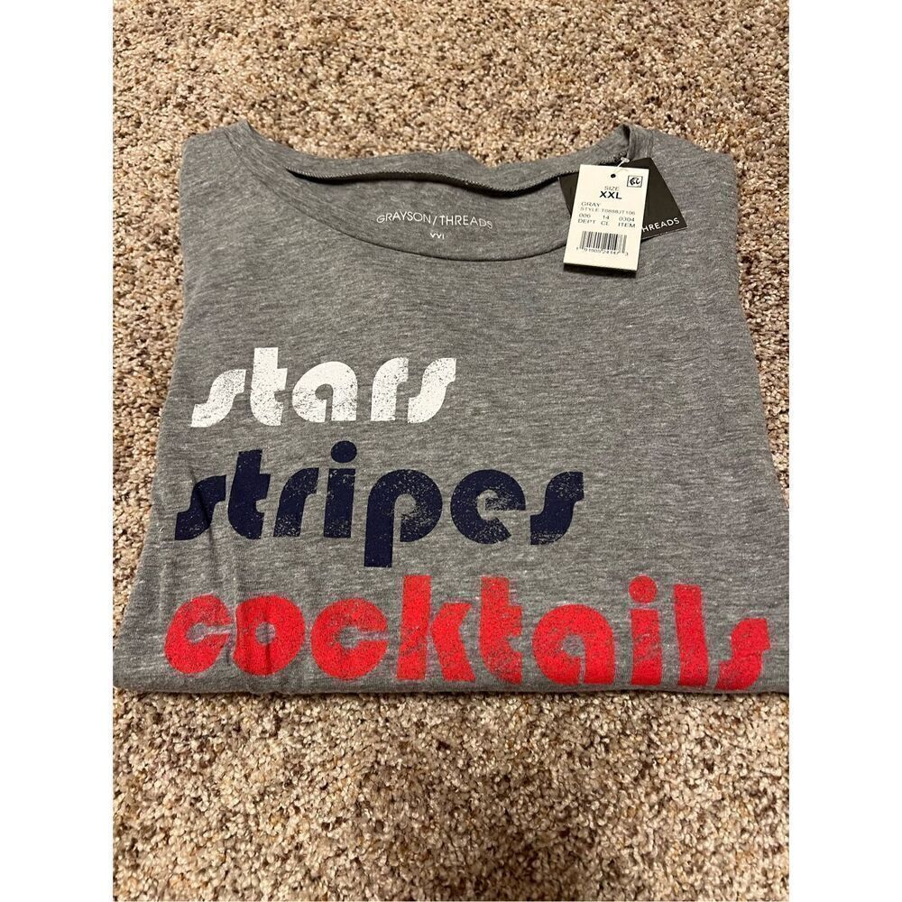 New Grayson Threads Stars and Stripes tee